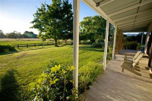 Jacaranda Lodge - Outside deck